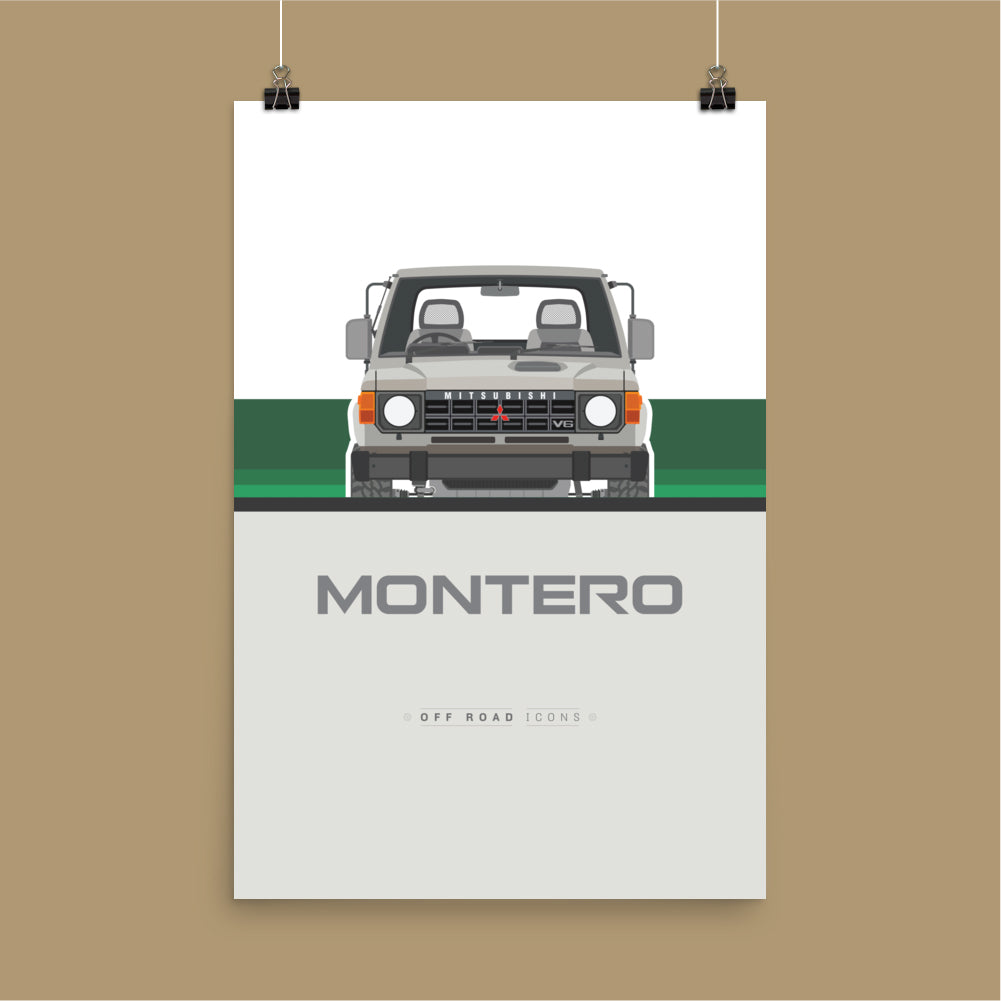Montero, scandia green - Matte Poster