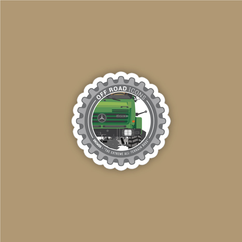 Unimog, badge - stickers