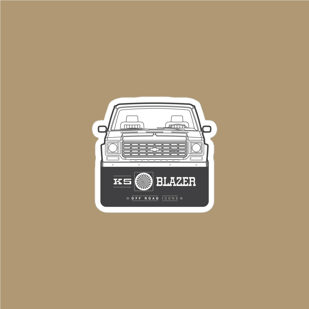 K5 Blazer, badge - stickers