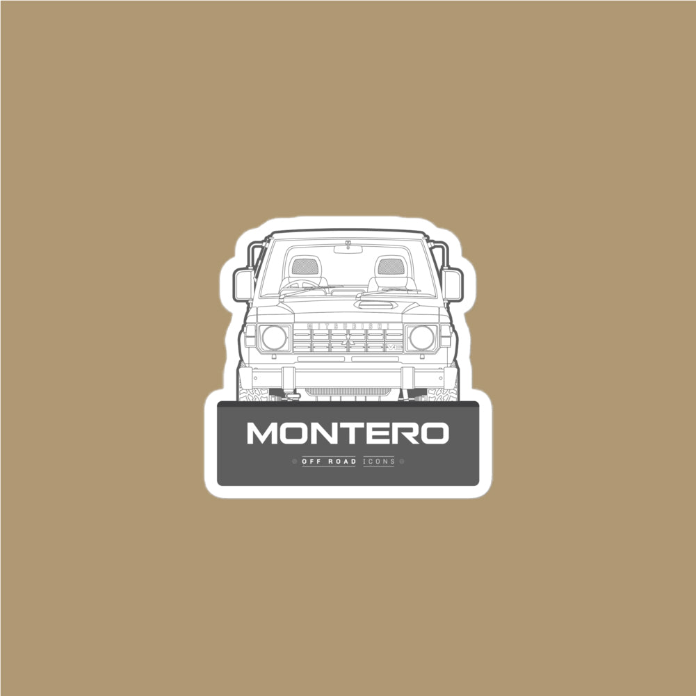 Montero, badge - stickers