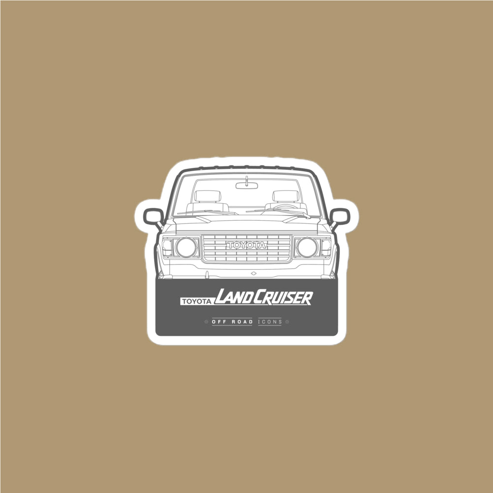 FJ60, badge - stickers