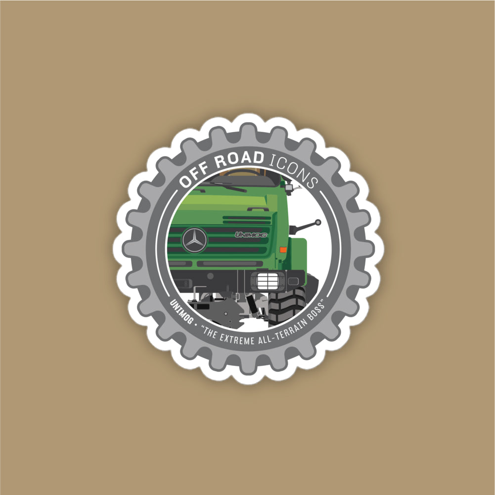 Unimog, badge - stickers