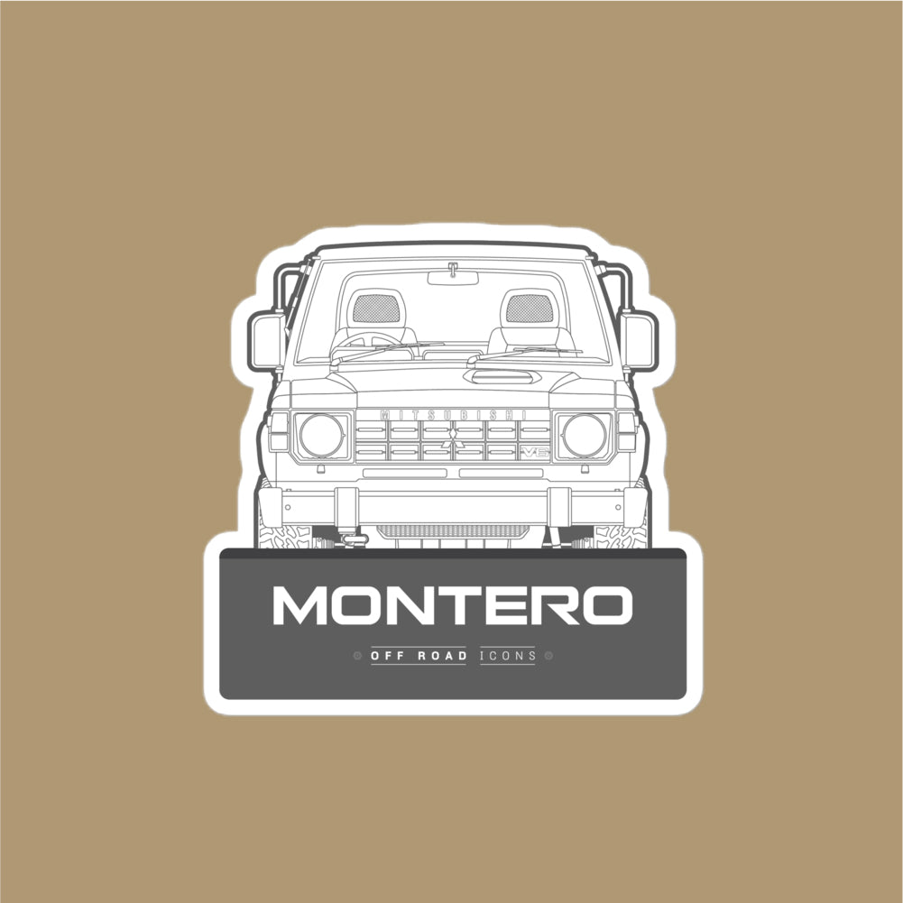 Montero, badge - stickers