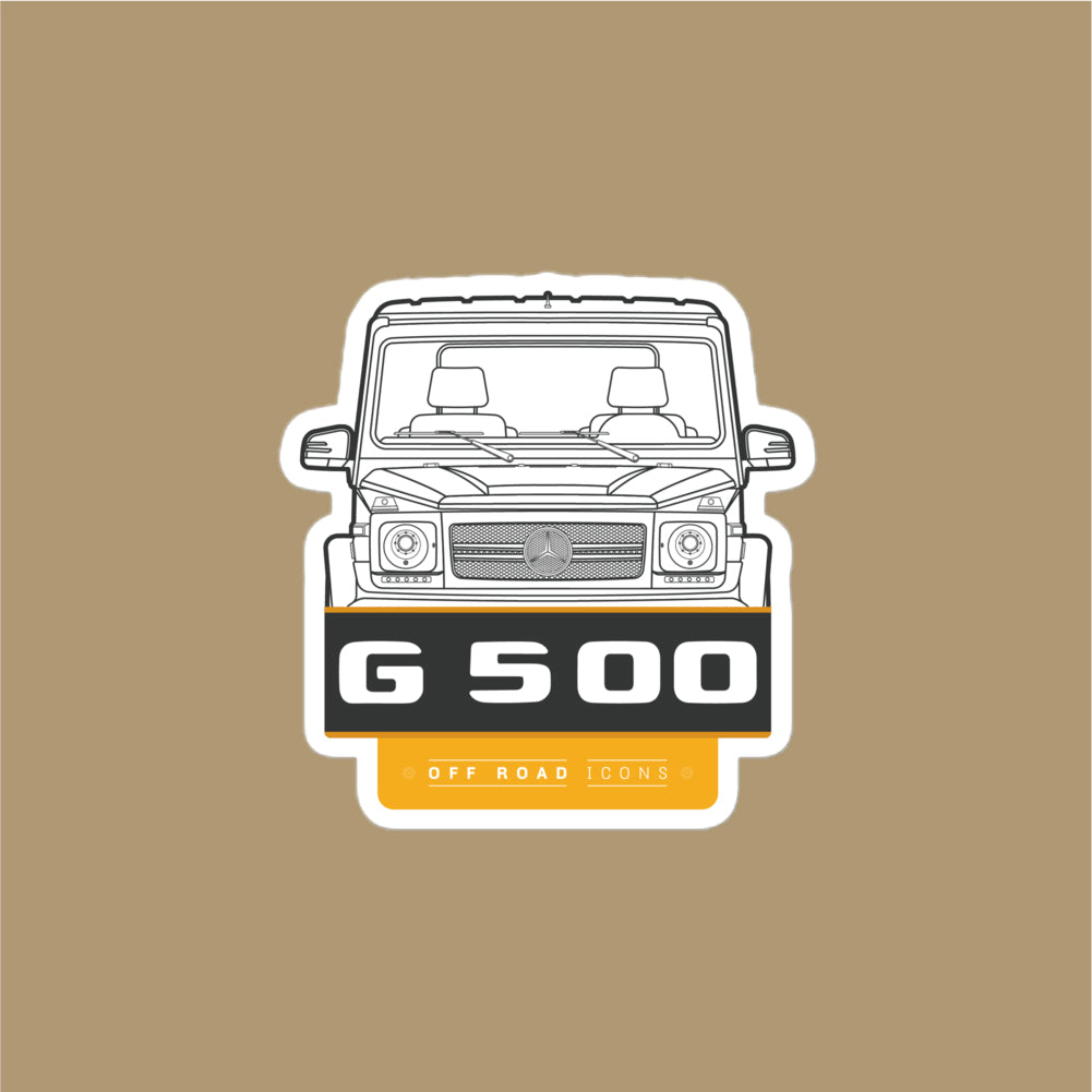 G500, clean badge - stickers