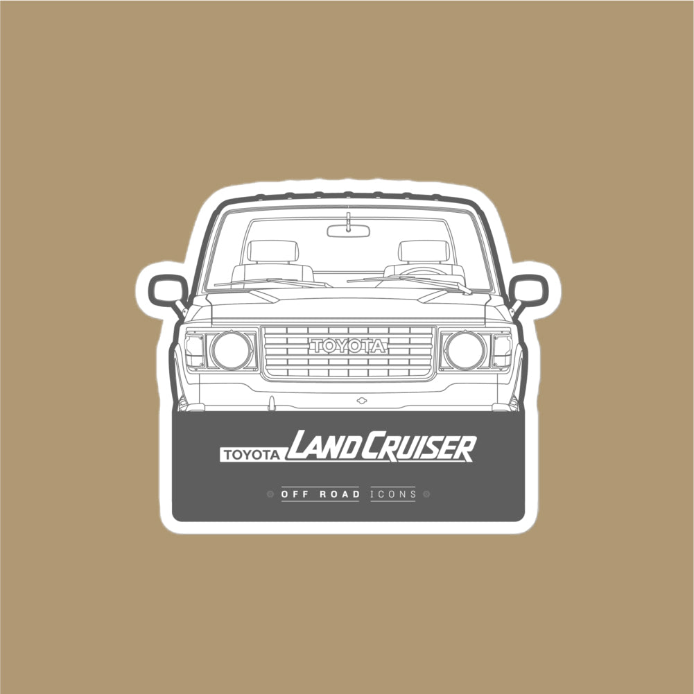 FJ60, badge - stickers