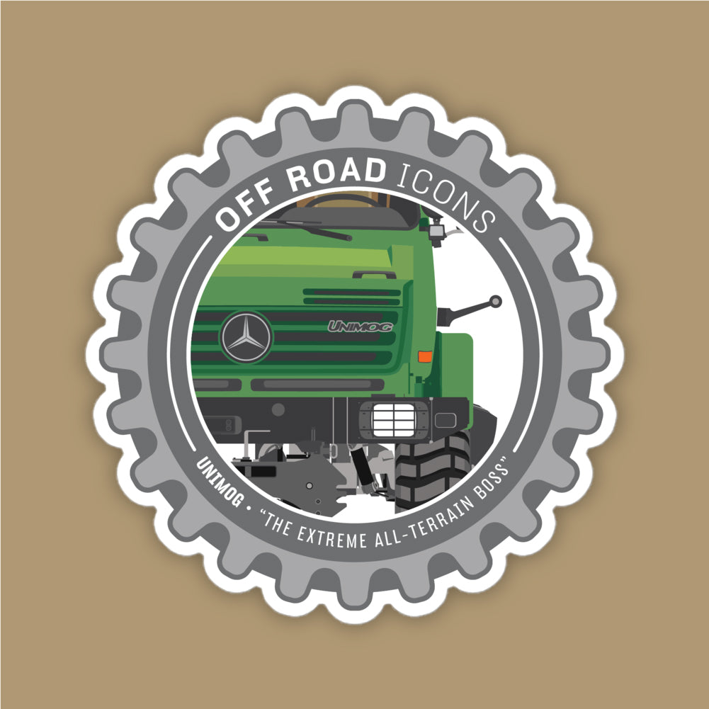 Unimog, badge - stickers