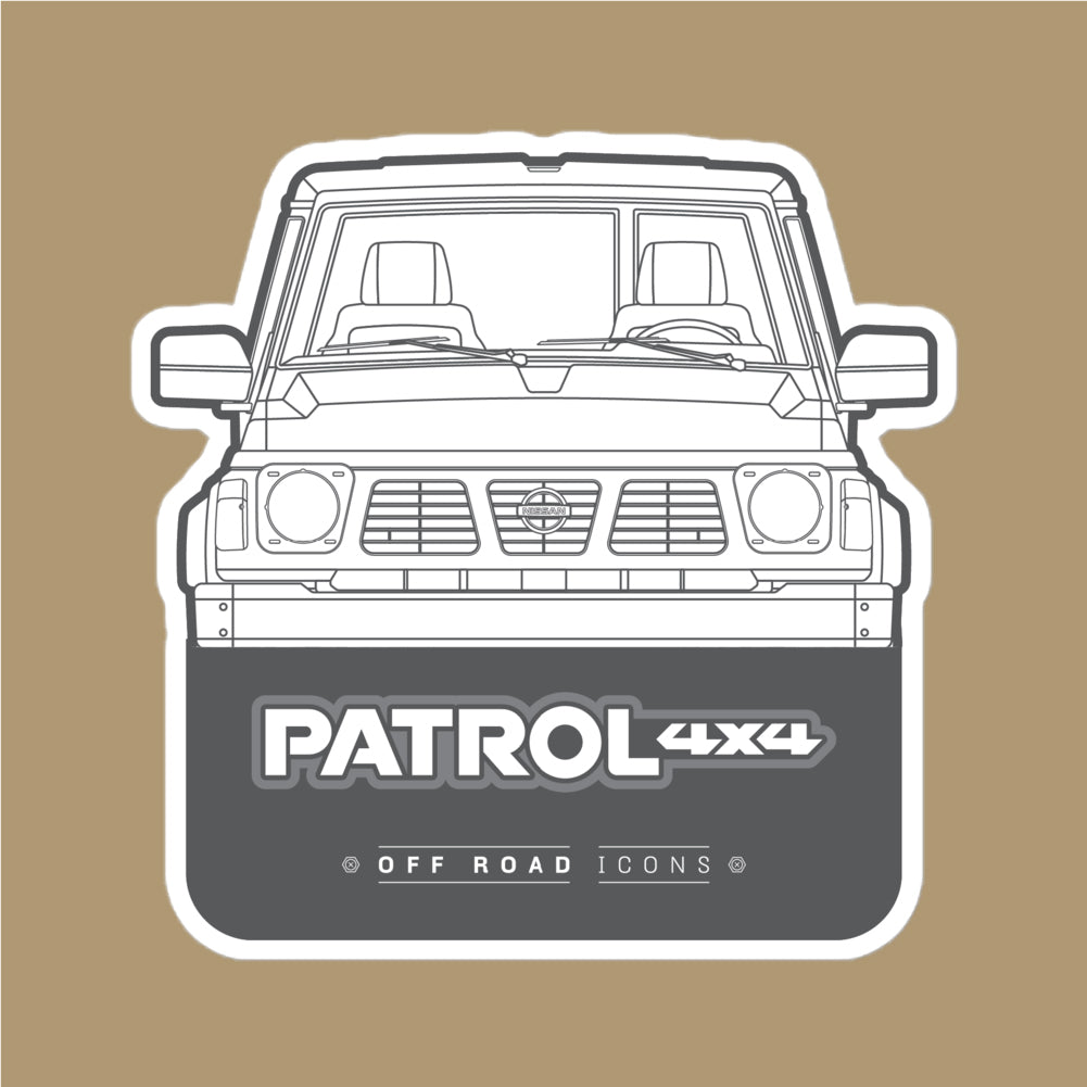 Patrol Y60, badge - stickers – Off-road Icons