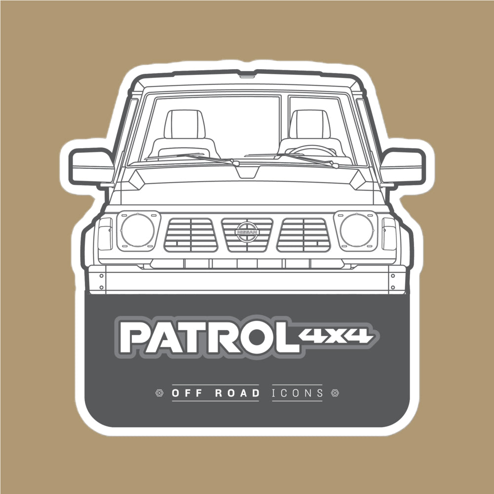 Patrol Y60, badge - stickers