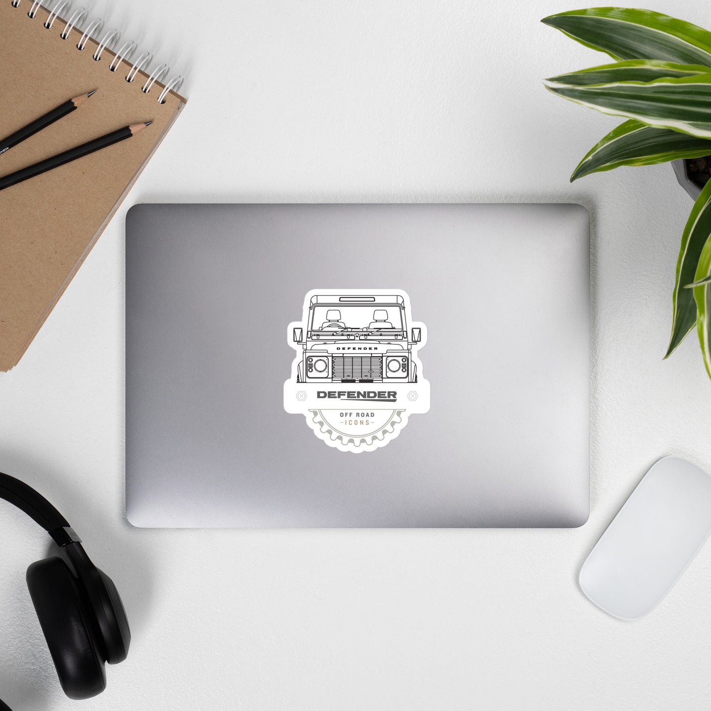 Defender, badge - stickers