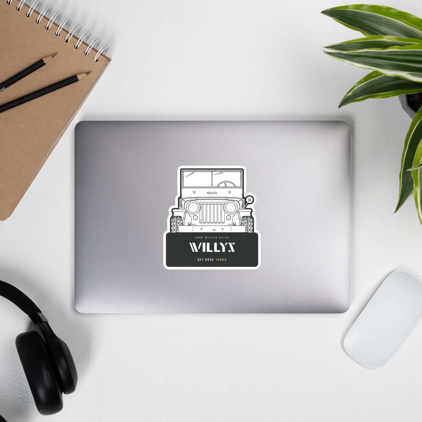 Willys, badge - stickers