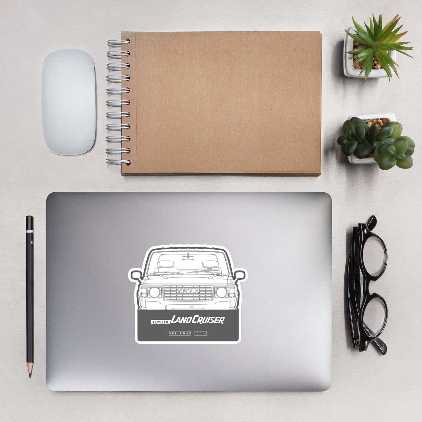FJ60, badge - stickers