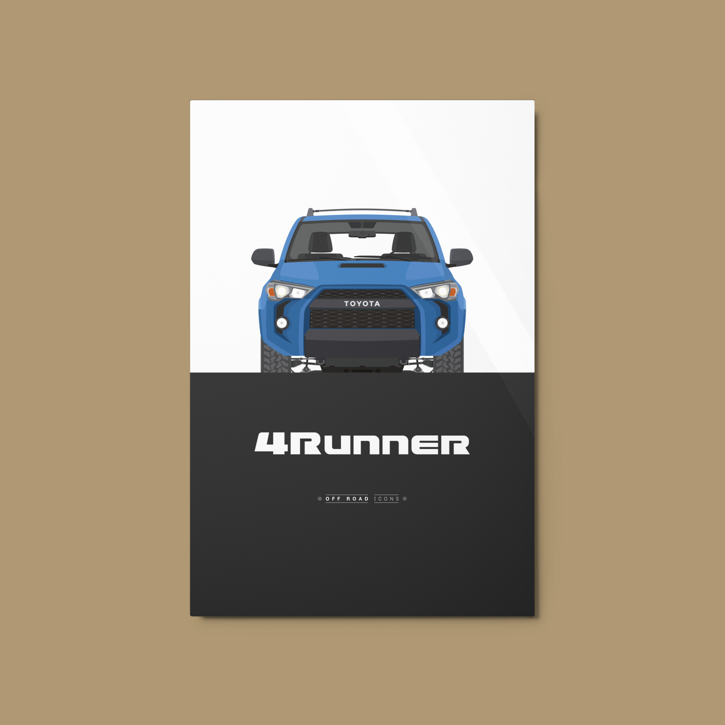 4Runner, Blue Cavalry - Metal prints