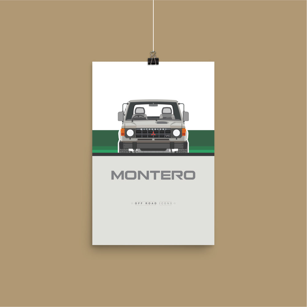 Montero, scandia green - Matte Poster