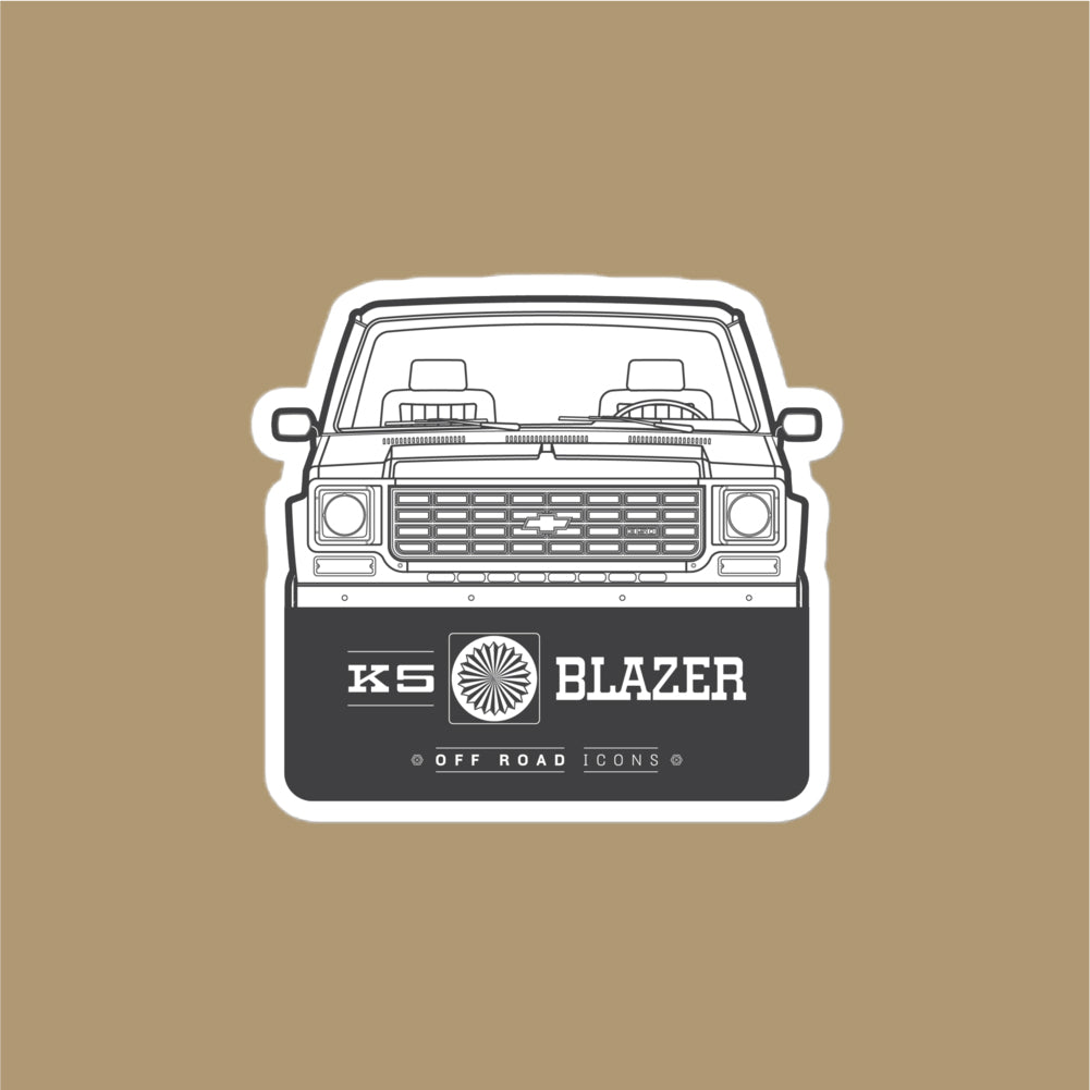 K5 Blazer, badge - stickers