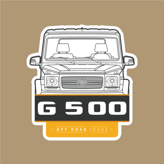 G500, clean badge - stickers