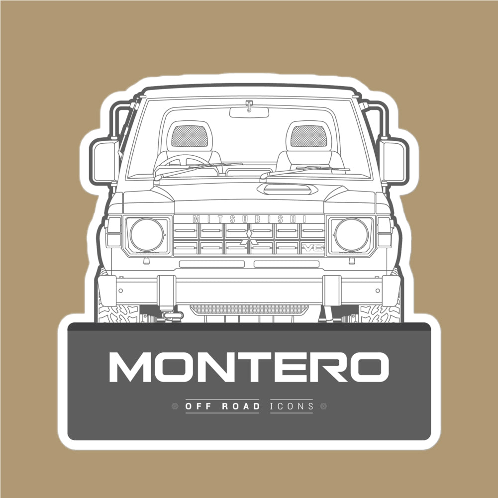 Montero, badge - stickers