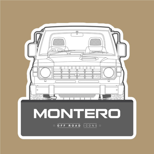 Montero, badge - stickers