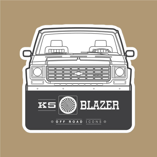 K5 Blazer, badge - stickers